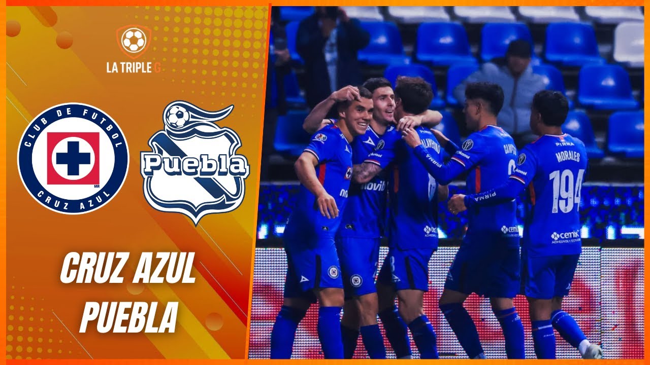 CRUZ AZUL le GANÓ 1-0 a PUEBLA por la LIGA MX