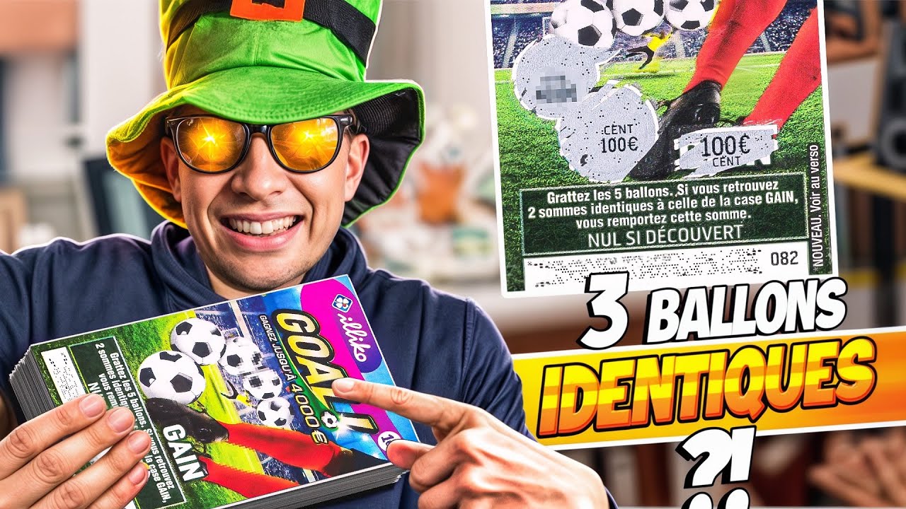 Je GRATTE 150 TICKETS GOAL !