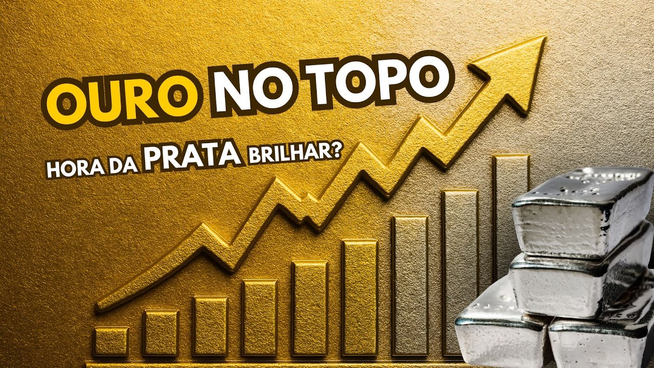 SINAL DE VENDA NO OURO E COMPRA NA PRATA? (Gold Silver Ratio)