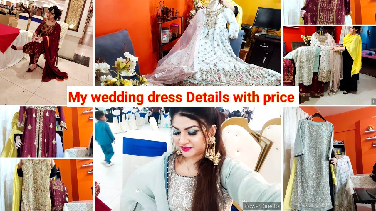 Wedding dress detail with price ll hand work ki pehchan ll Bhai ki Shadi ll wedding season