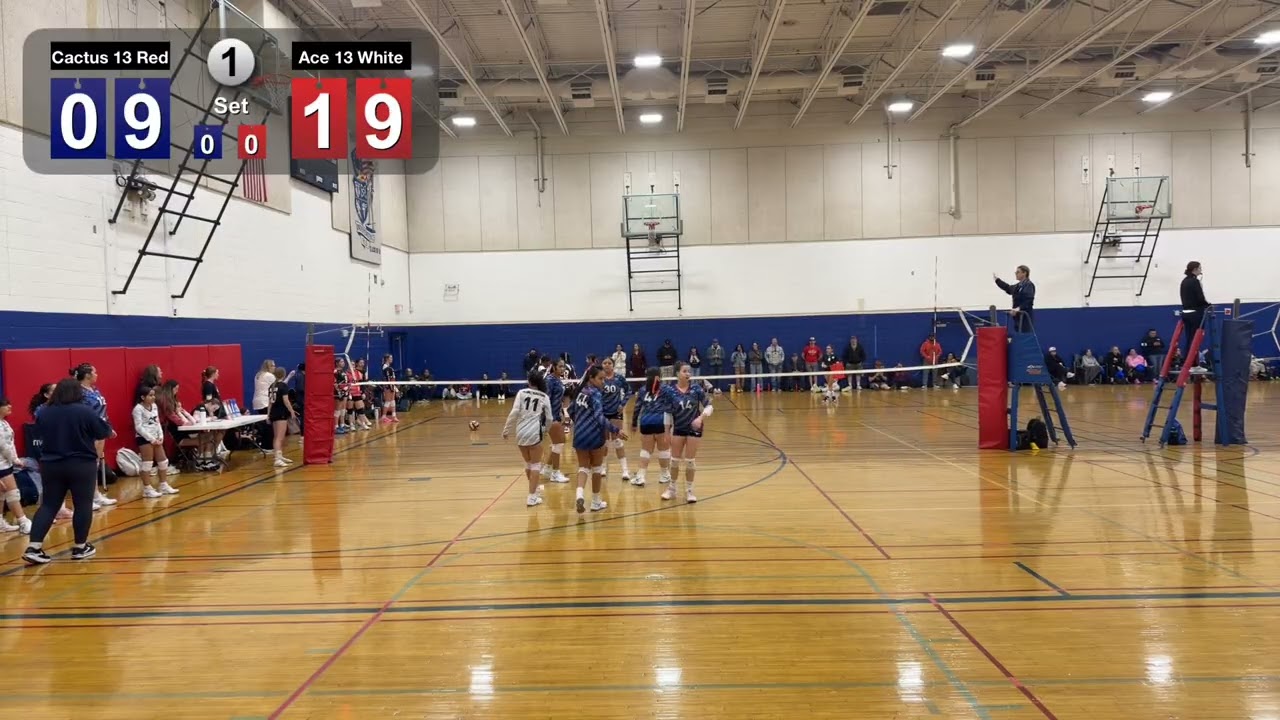 ACE 14 White vs Club Cactus 13 Red 2026 Volleyball AZ Región Club #1 (Seeding)