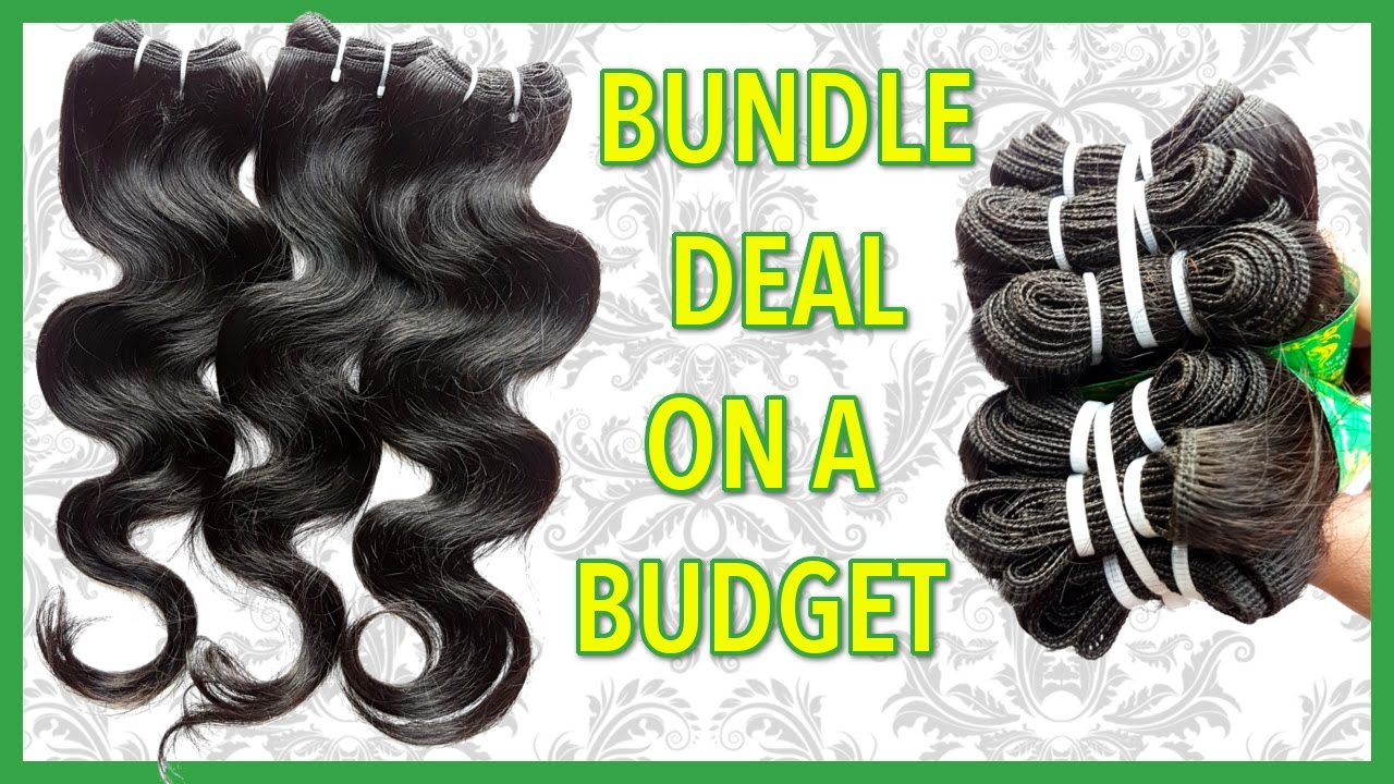 Bundle Deal Hair | Cheap Hiar| Hiar on a Budget | Remy Virgin Hair