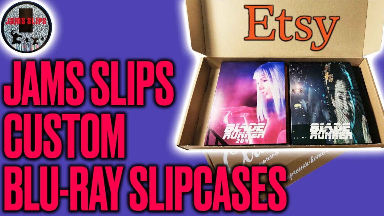 JAMS SLIPS  - STUNNING Custom Bluray Full Slip Cases.