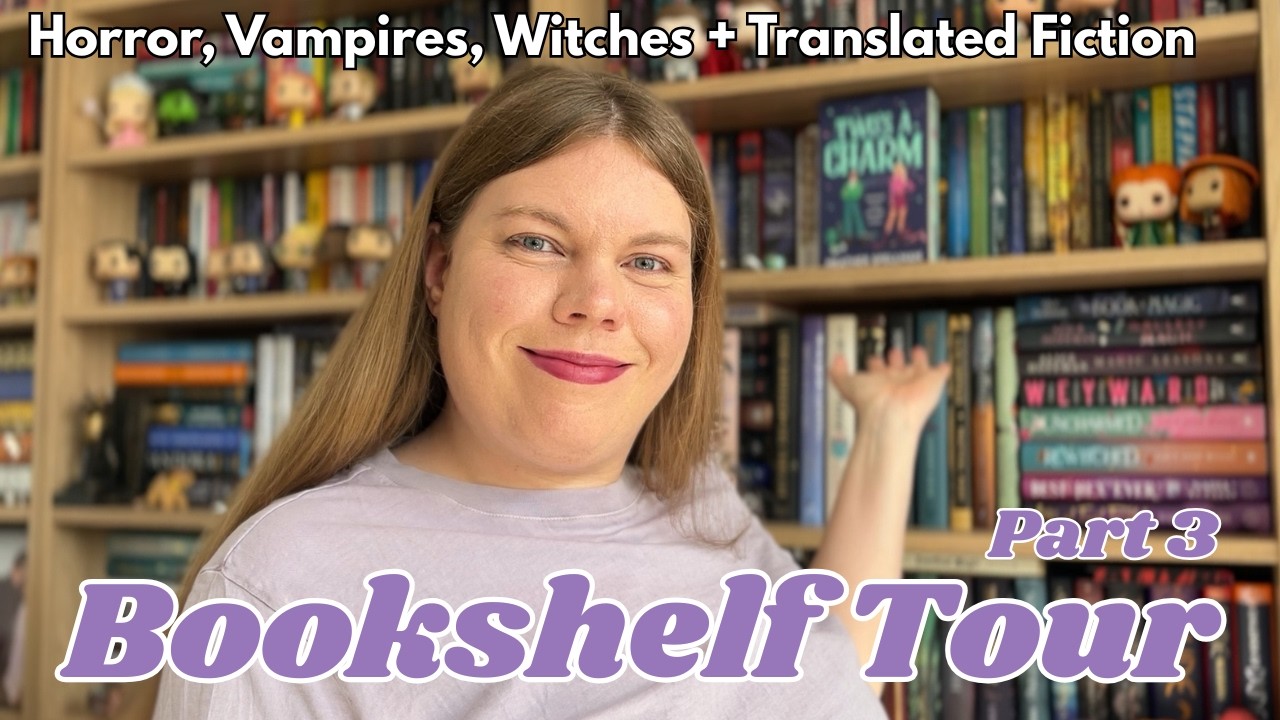 2026 BOOKSHELF TOUR 📚 vampires, witches, horror & translated fiction | Part 3