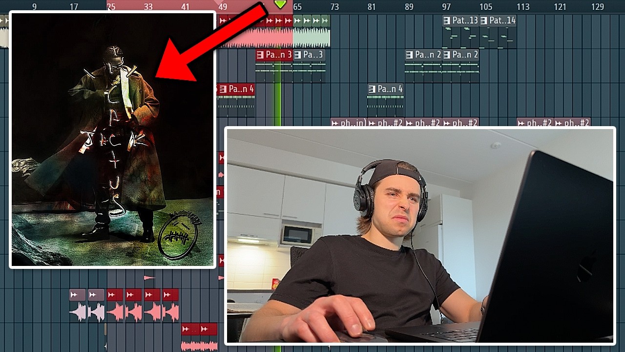 Making a HARD Travis Scott Type Beat | FL Studio Cookup