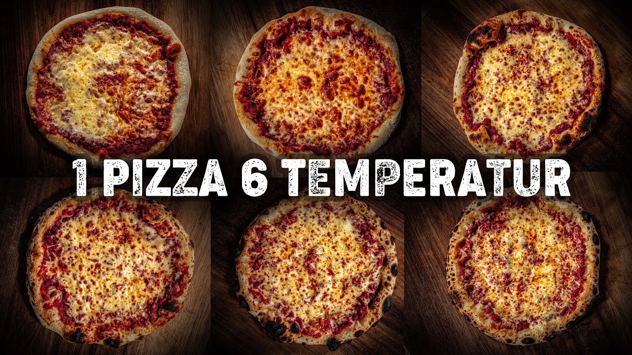1 PIZZA - 6 TEMPERATUR - Jak to wpływa na wypiek? - Foxx Gotuje