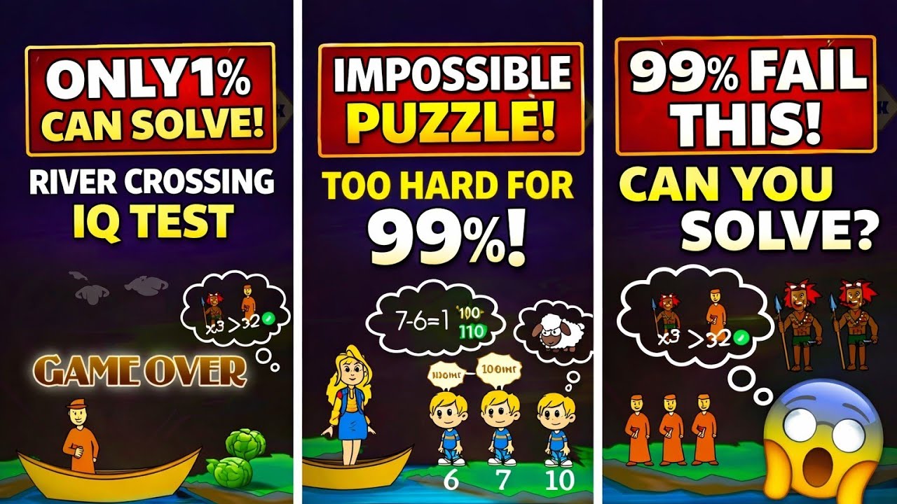 Impossible River IQ Level – Full Walkthrough 🔥