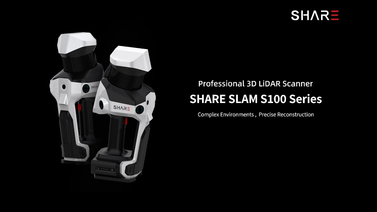 SHARE SLAM S100 Series | Next‑Gen Professional 3D LiDAR Scanner Launch