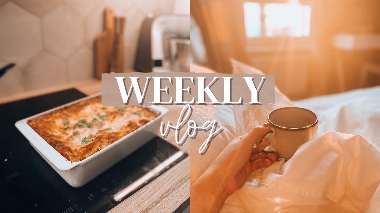 Dużo gotowania, przepis na lasagne & jak mi się mieszka samej?  ✨ | Weekly vlog#4