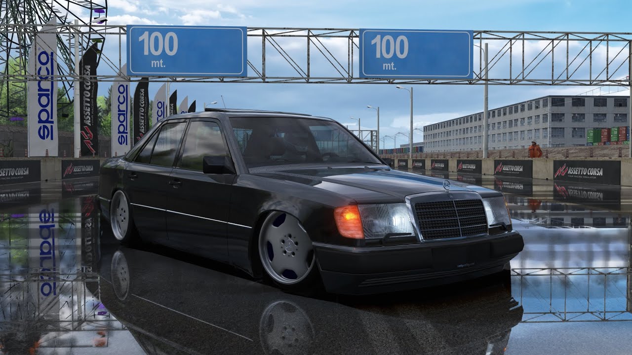 Assetto corsa Mercedes w124 300 D 