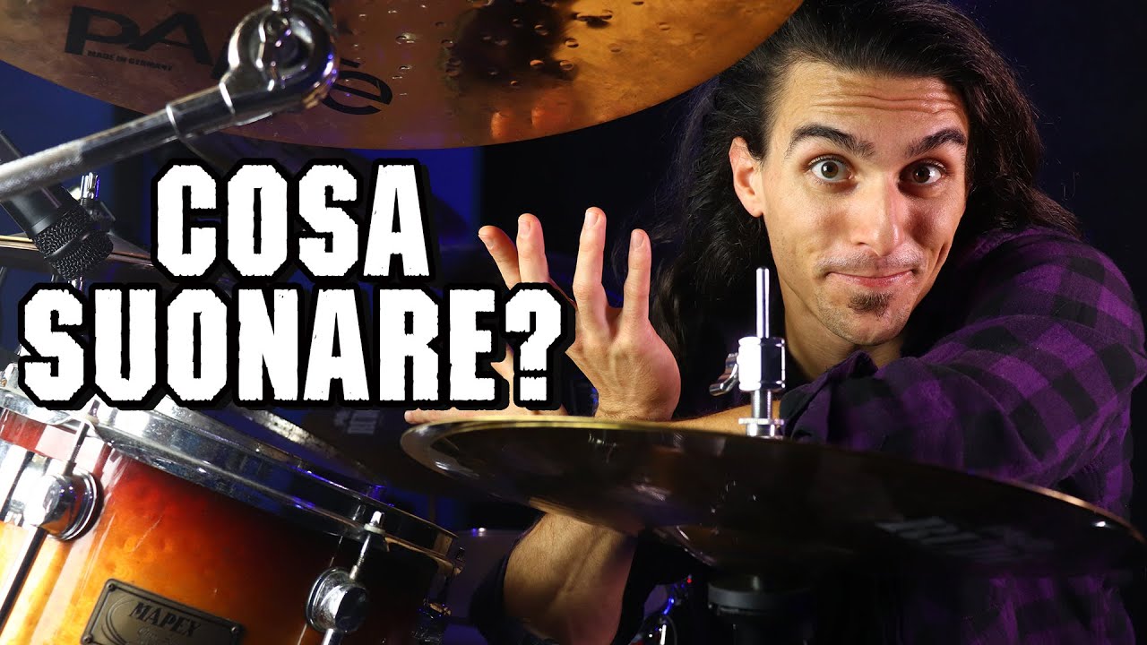 Che canzoni suonare alla batteria? (100 brani)