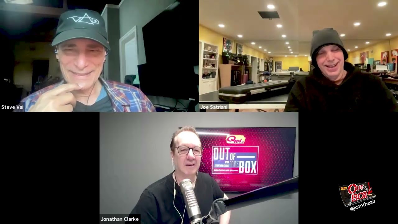 Joe Satriani, Steve Vai Talk Forming a Band, Brian May, 'Moneyball,' Animals as Leaders + More