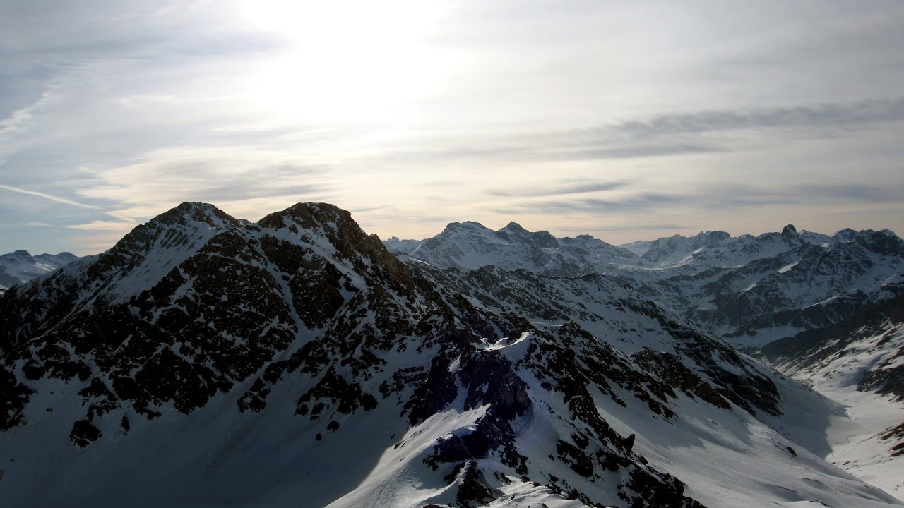 Passo/Monte Losetta in Inverno (Valle Varaita)
