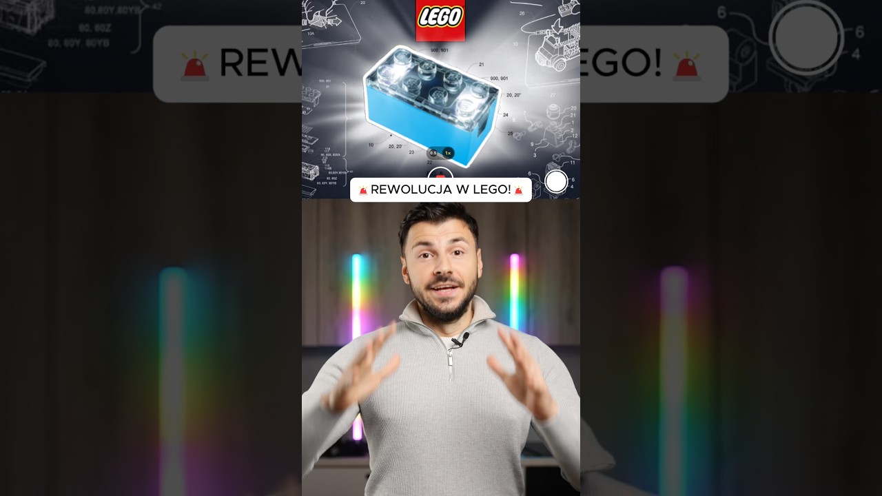 Największa rewolucja LEGO! 🤯 Nadchodzą Smart Bricks. Lego w końcu ożyją?