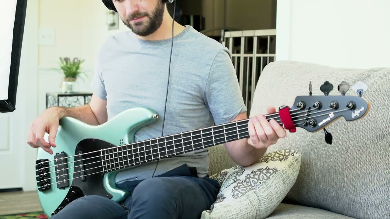 LiSA - Crossing Field (Bass Cover) [Sword Art Online Opening 1]