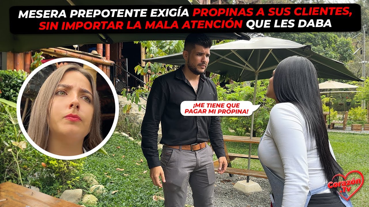 Mesera trataba mal a los clientes, la razon, te dejara sin palabras.