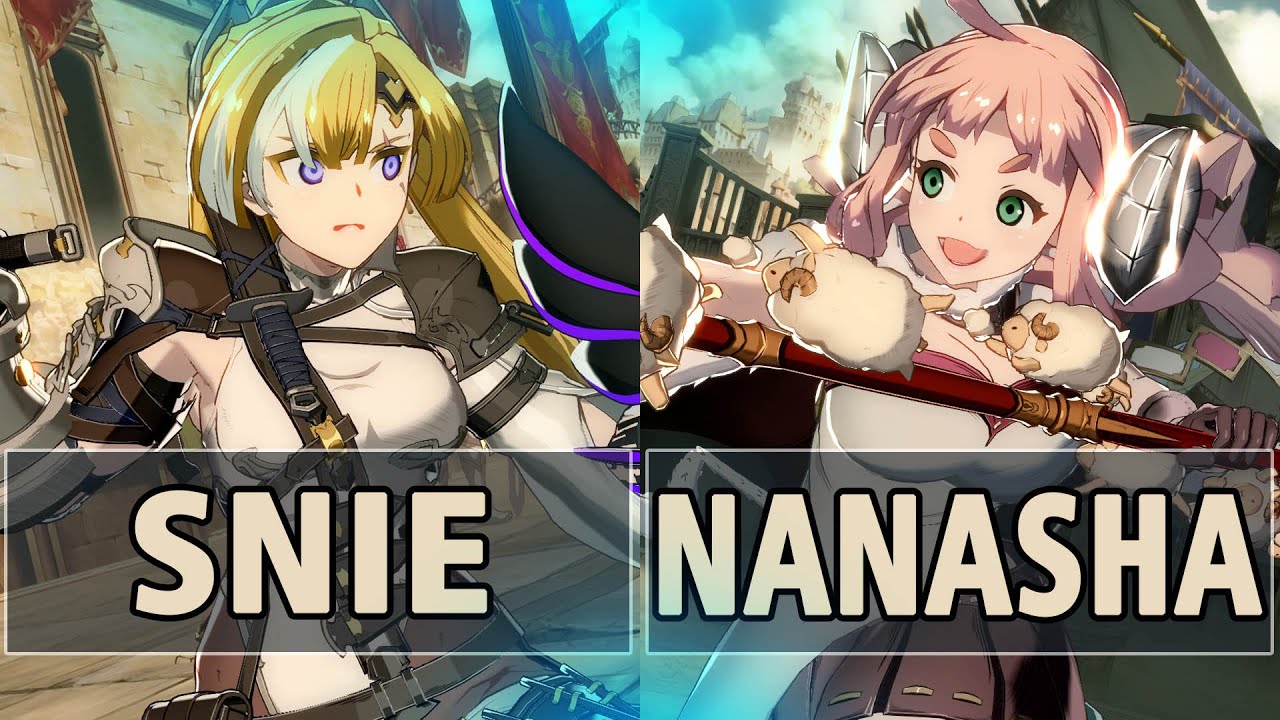 GBVSR:🔥SNIE (Meg) Vs Nanasha (Anila)🔥| High Level Gameplay.