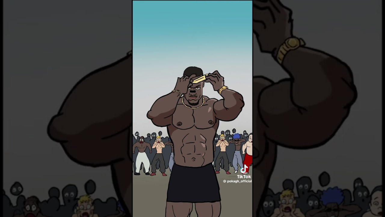 100 men v 1 gorilla.....but with Ashton hall
