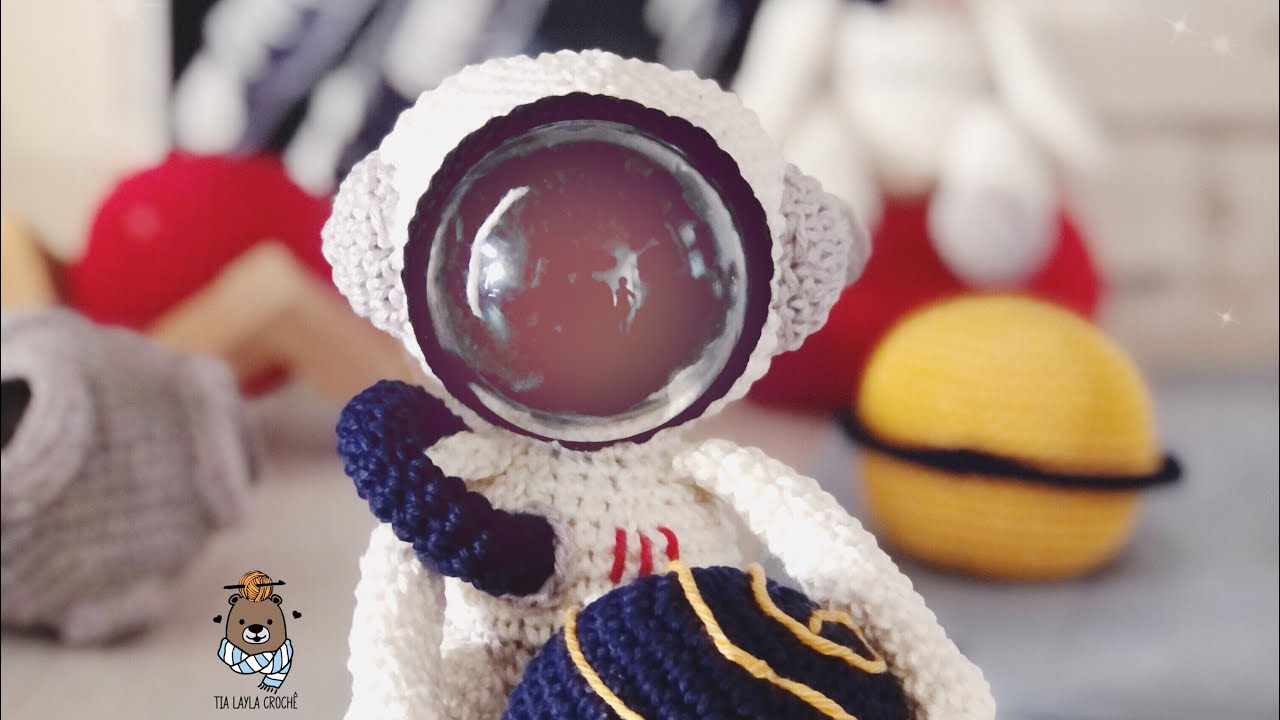 Astronauta amigurumi