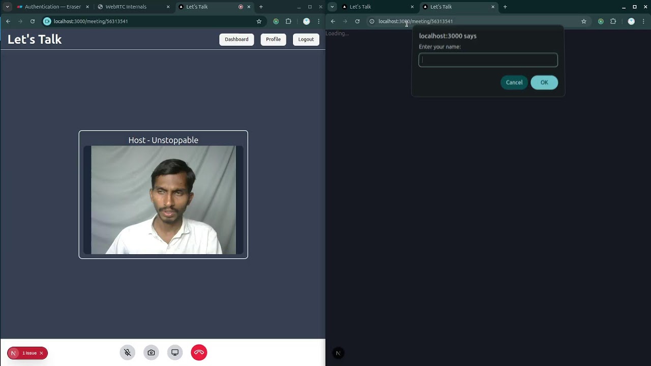 Day - 123 | WebRTC & Video Calls - Learning  FullStack WebDev | Coding The Code