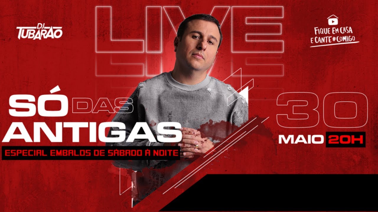 #DjTubaraodasAntigas Fique em Casa e Dance #comigo Live