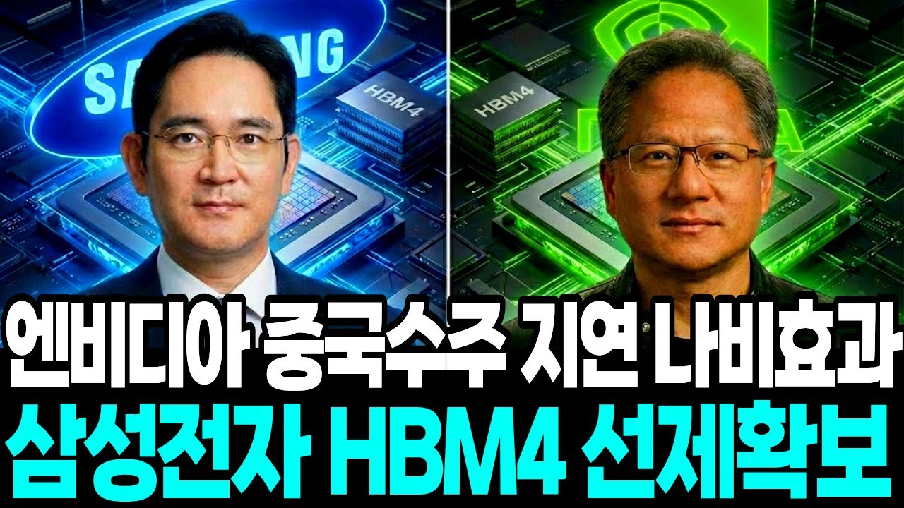하루만에 ‘삼성’에 돌변한 ‘젠슨황’…“HBM4 돌연 200% 추가 수주”