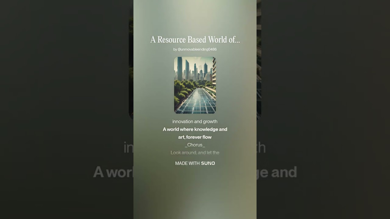 A Resource Based World of Wonder 2 (AI Song) by 
