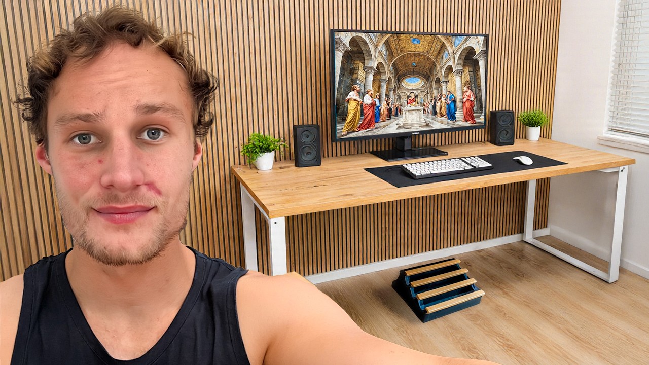 i spent $100k on the PERFECT productivity setup 💀