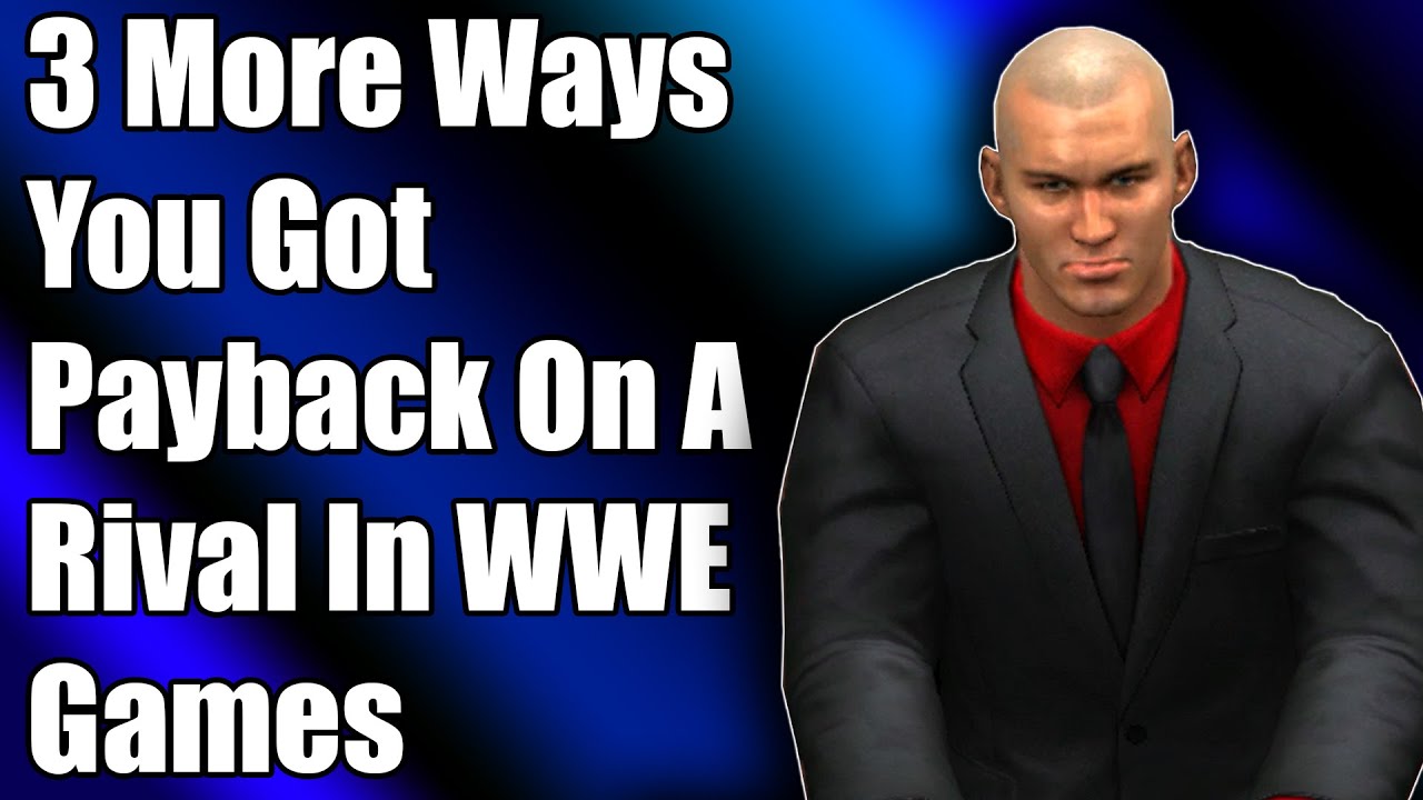 Еще три способа отомстить сопернику в играх WWE