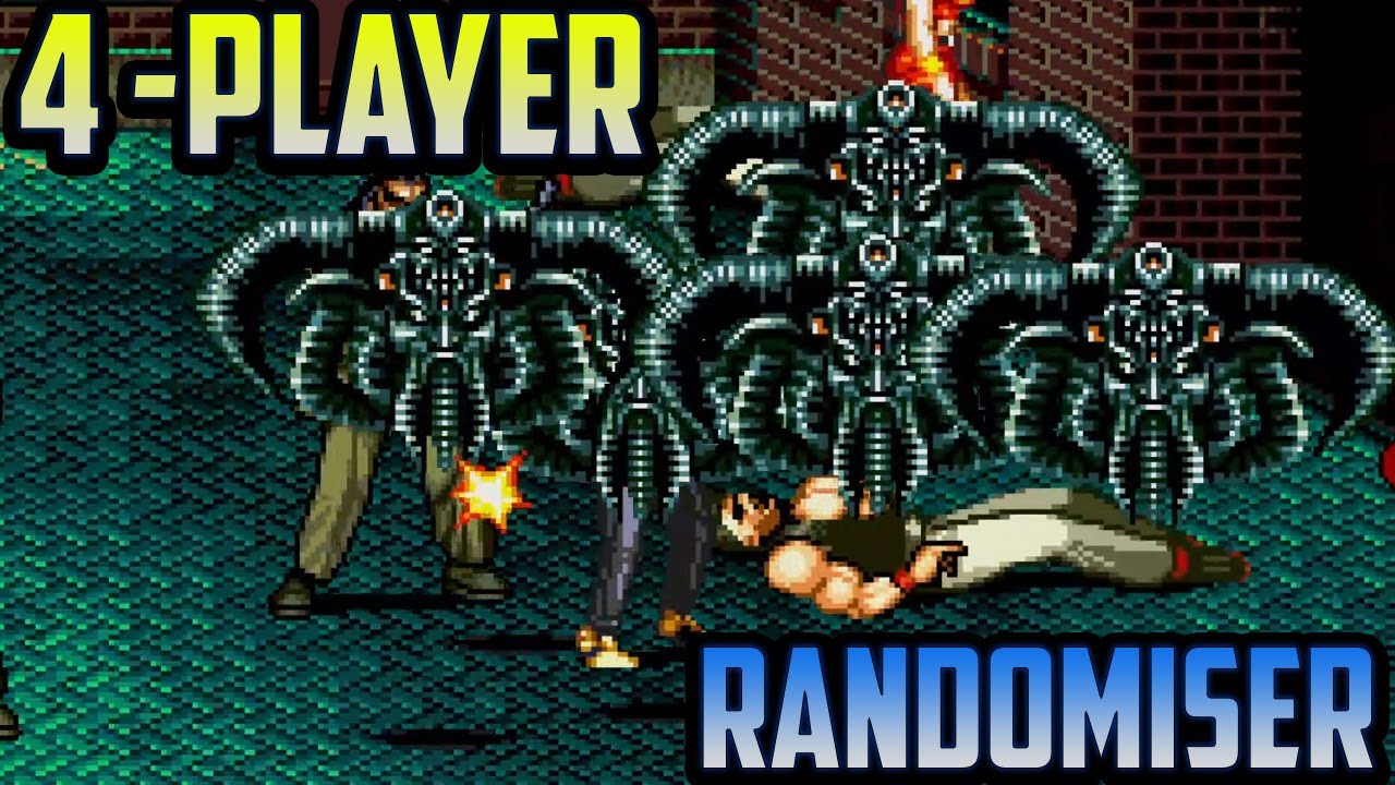 Streets of Rage 2 New Era 4 player Randomiser