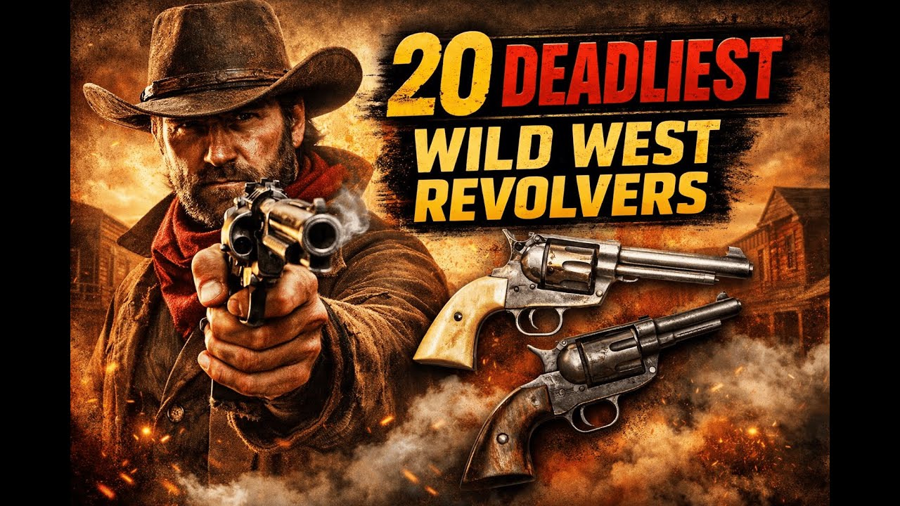 Top 20 Deadliest Wild West Revolvers