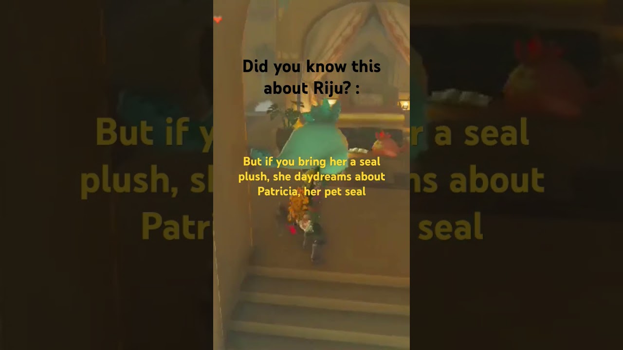 Did you know this about Riju? #zelda #Riju #totk