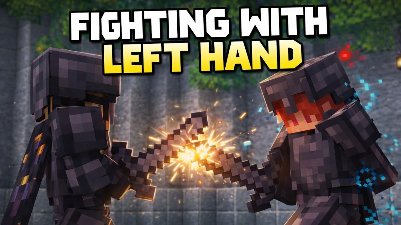 Playing Nethpot With LEFT HAND 😈