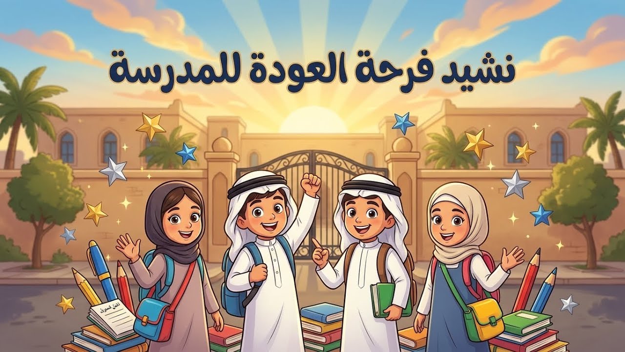 برومو نشيد فرحة العودة للدراسة 2026