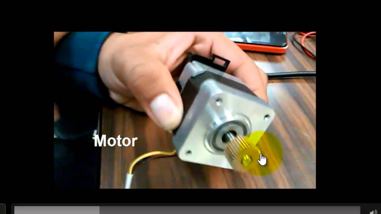 Control de velocidad de un motor a pasos bipolar