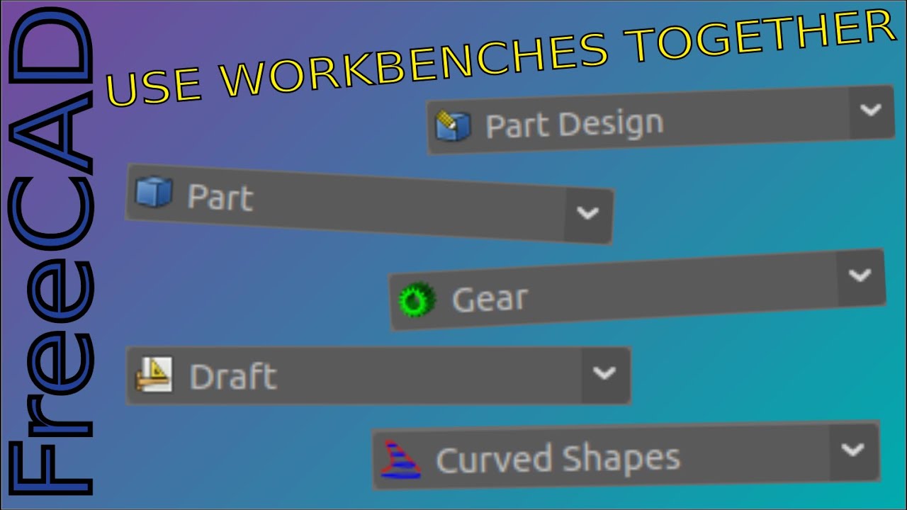FreeCAD — как верстаки работают вместе? |JOKO ENGINEERING|