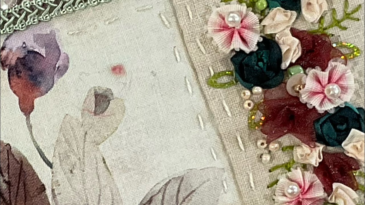 Part 15 Vintage Sewing Techniques #crazypatchwork  #VintageBlendStudios