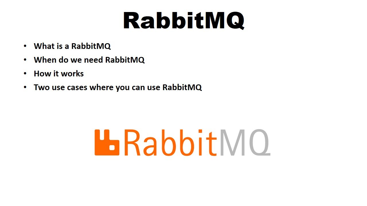RABBITMQ   UNDERSTANDING MESSAGE BROKER