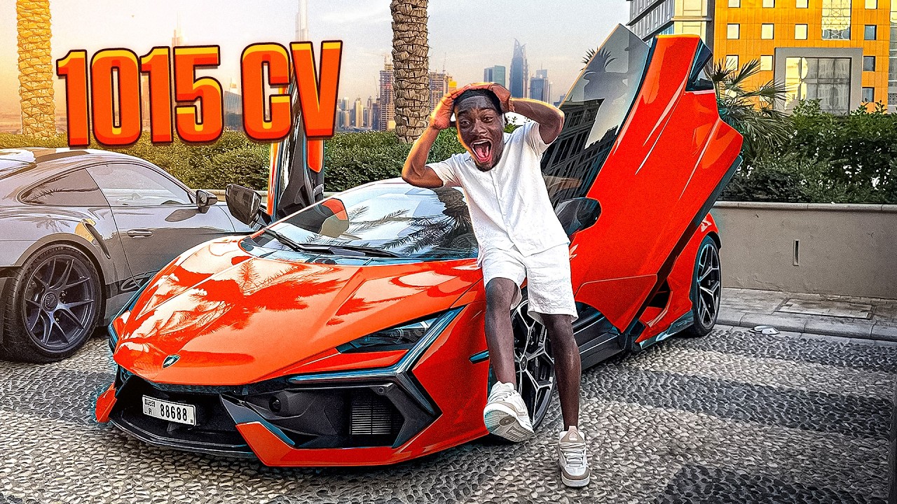 REVUELTO DE 1015 CV QUI FAIT DES FLAMES