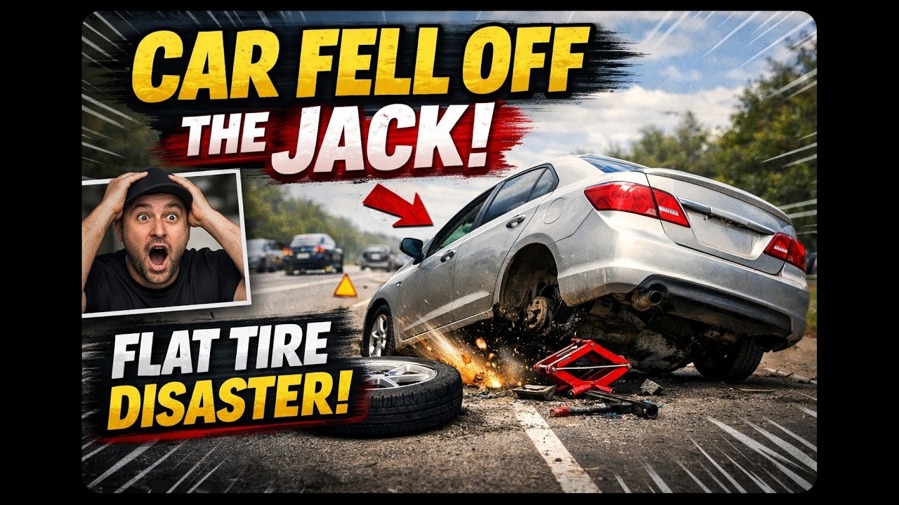 This Customer's Car Fell Off The Jack