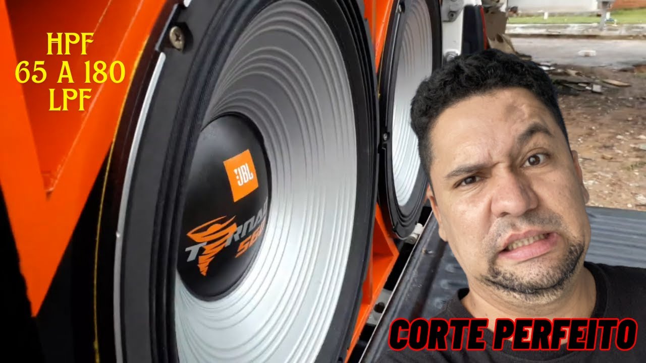 Subwoofer 15 Polegadas JBL Tornado 5600 15SWT5600 2800W RMS - regulagem boa