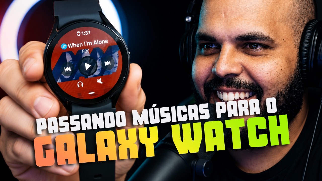 COMO PASSAR MÚSICAS PARA O SAMSUNG GALAXY WATCH 6