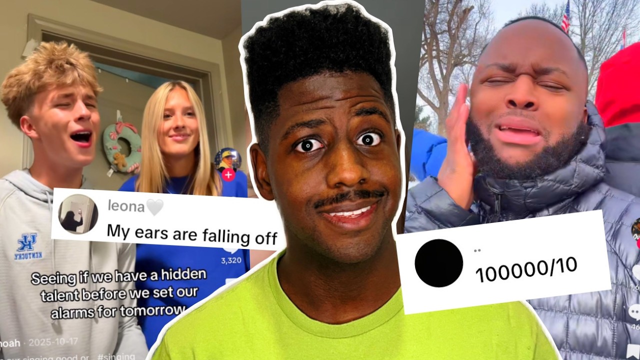 Rate my Singing Tiktoks are UNHINGED