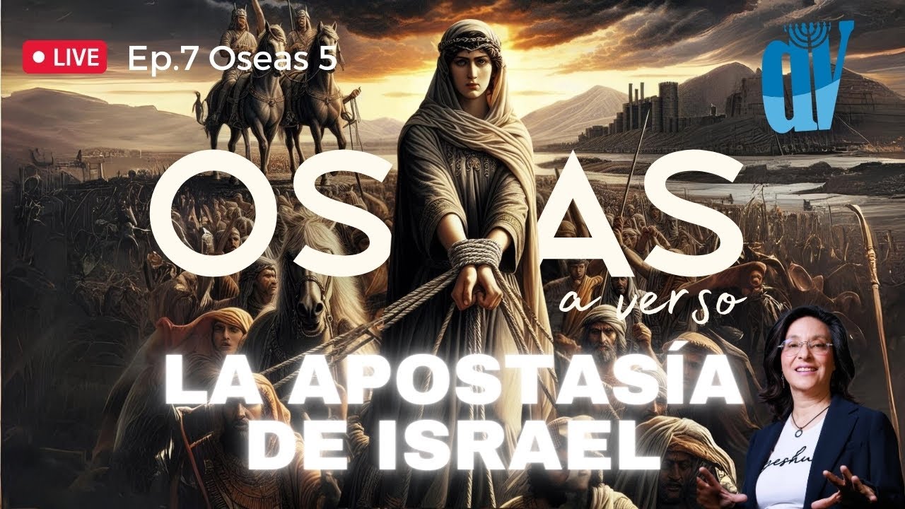 [Ep. #7]  Oseas 5 La APOSTASÍA 🎺 de Israel  El CASTIGO 👣 venidero  [Oseas verso a verso]