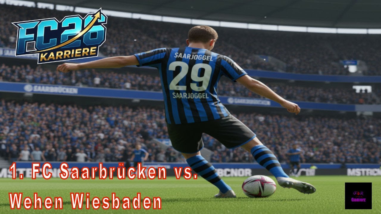 FC 26 | FCS-Karriere: Spieltag 27 🔵⚫ Kampf um jeden Meter gegen Wiesbaden
