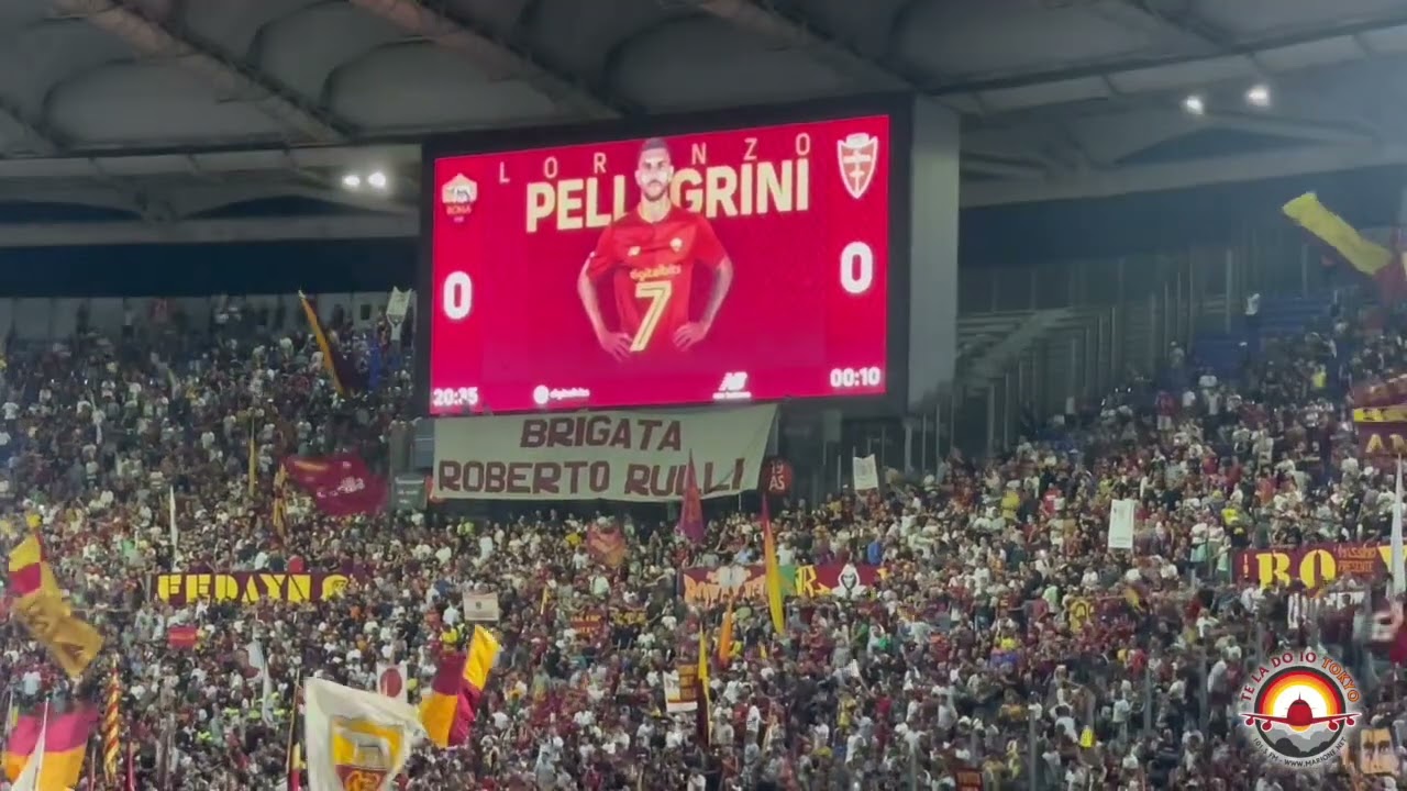 Roma - Monza 3-0: la formazione della Roma, quanti applausi per Pellegrini, Dybala e Belotti