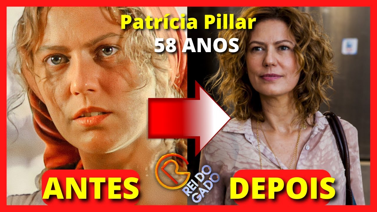 Antes e Depois Elenco Da Novela O Rei Do Gado