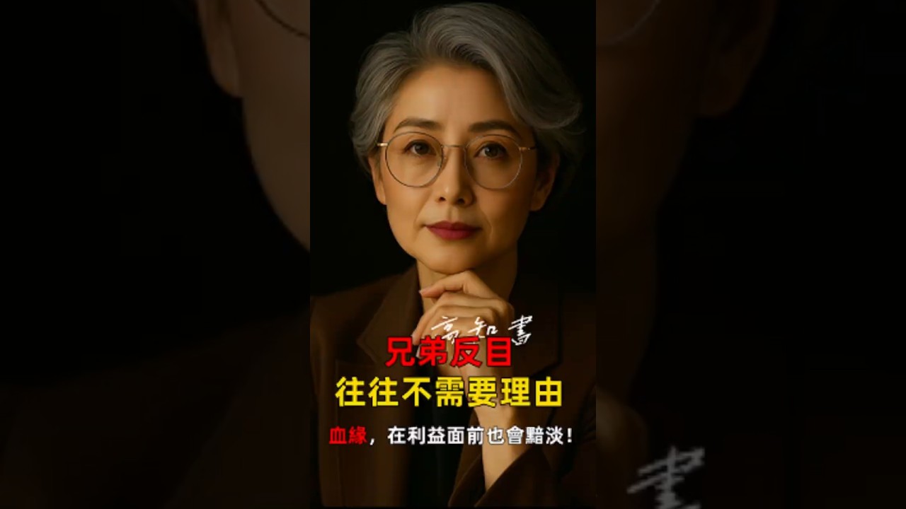 兄弟反目，十有八九因利益！|家庭關係 |人性洞察 |人性真相 |智慧人生 |燈下心語