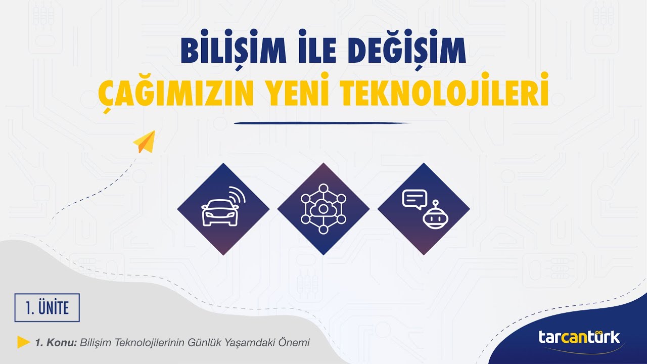 6.1.1 - Bilişim ile Değişim - Çağımızın Yeni Teknolojileri | 6. Sınıf Bilişim Teknolojileri