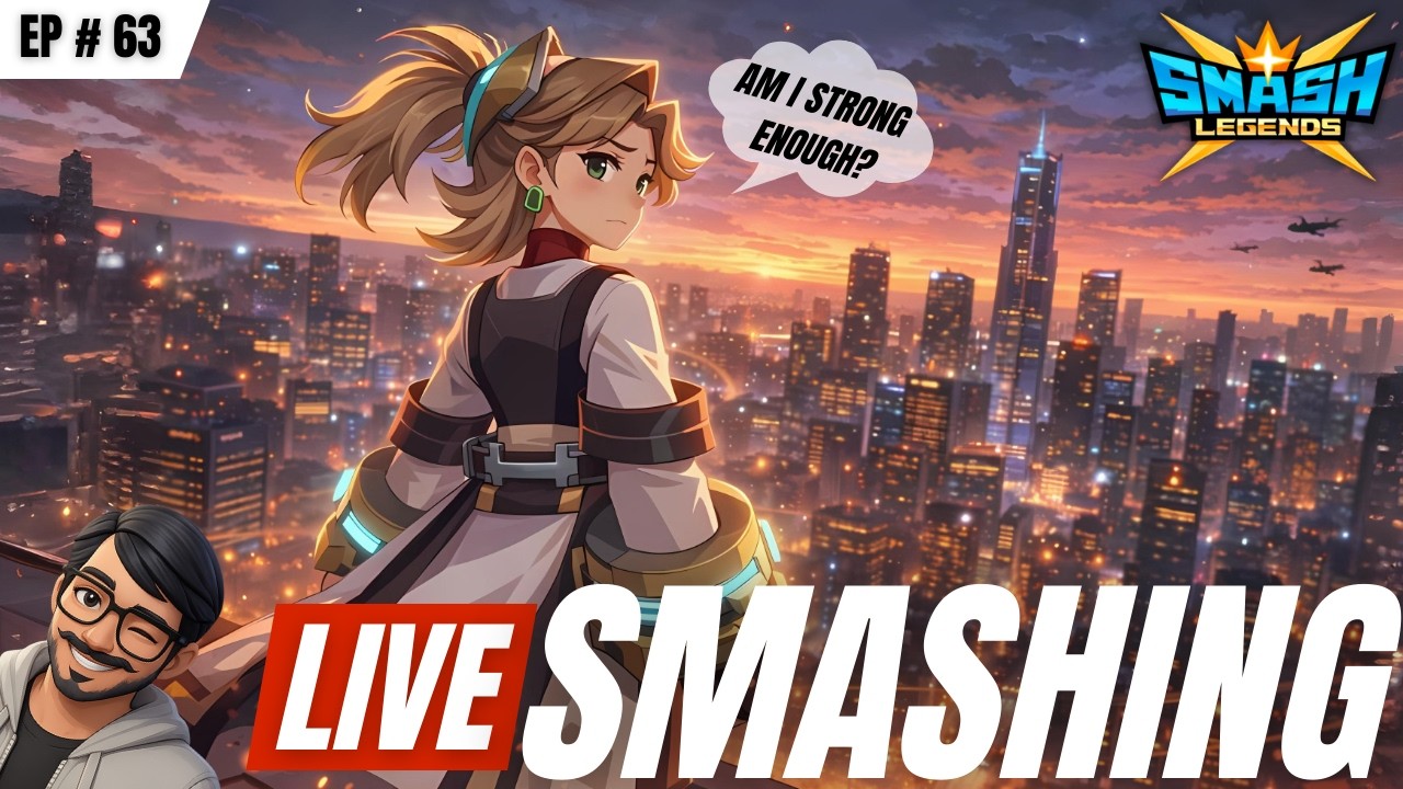 Casual Fun… But We Rank Up 😎 | Smash Legends #smashlegends  #livegameplay